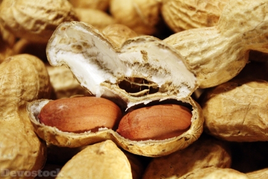 Devostock Peanuts Nuts Snack Nutrtion 4K
