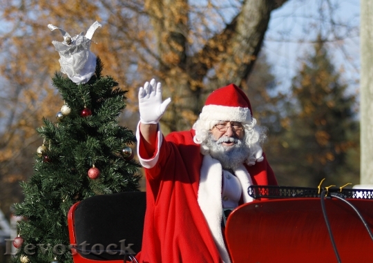 Devostock Santa Parade Christmas Celebrtion 4K