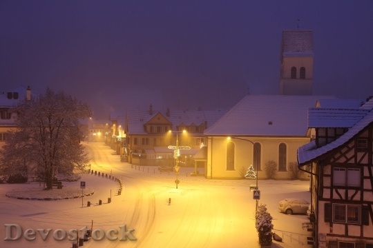 Devostock Snow Romantic Village Snowy 161254 4K.jpeg