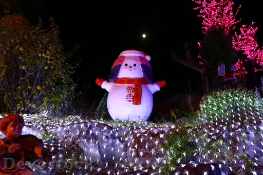 Devostock Snowman Christmas Winter 109447 4K