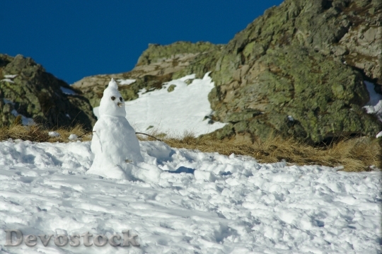 Devostock Snowman Christmas Winter 59522 4K