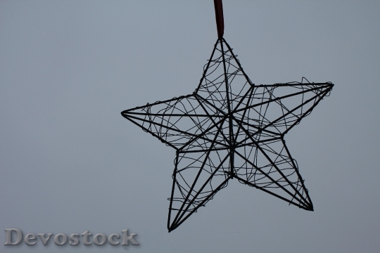 Devostock Star Christmas Decoration 48053 4K