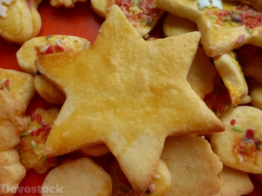 Devostock Star Cookie Pastries Ausstecerle 4K