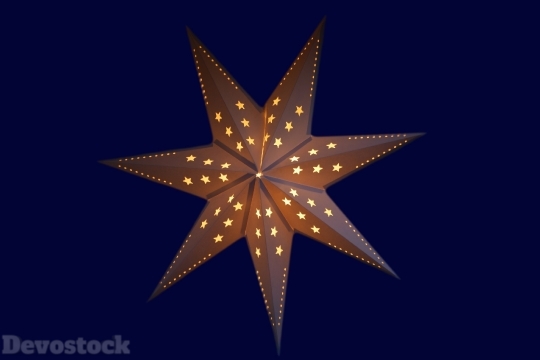 Devostock Star Light Decoration Atmoshere 4K