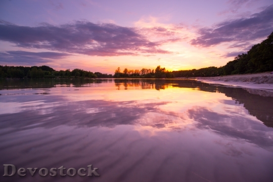 Devostock Sunset Lake Water Nature 1019478 4K.jpeg