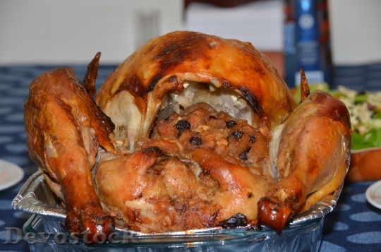 Devostock Turkey Dinner Christmas 88495 4K
