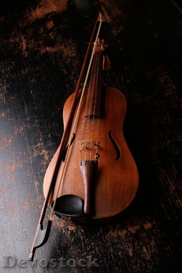Devostock Violin Musical Instrument Music und 4K