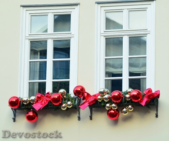 Devostock Window Christmas Decorations 109790 4K