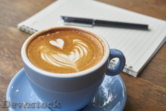 Devostock Wood Caffeine Coffee 53170 4K