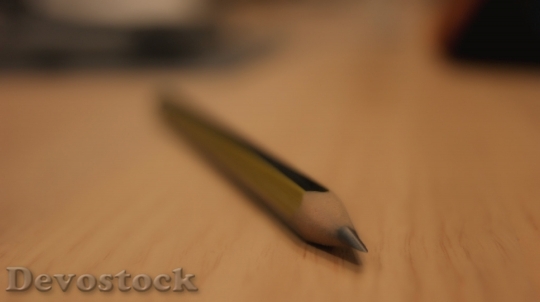 Devostock Wood Desk Pencil 24325 4K