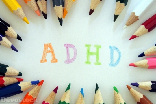 Devostock ADHD Pencils Colorful Health 4k