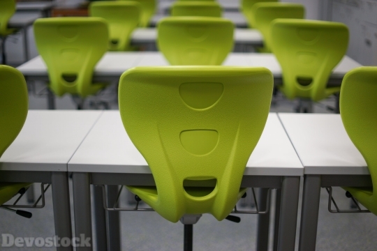 Devostock Chair Green Table Class 4k