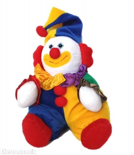 Devostock Clown Colorful Circus Fun 4K
