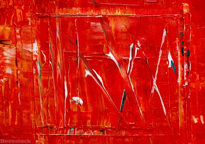 Devostock Concept Abstract Expressionism Abstract Painting Acrylic Paint Red 4k