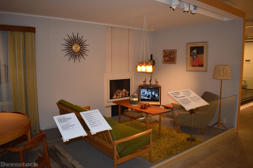 Devostock Ikea Museum Visitors Room Sweden 4k