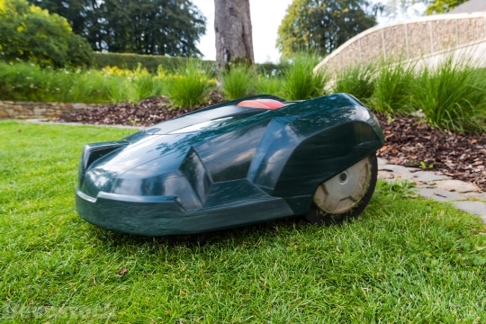 Devostock Lawn Mower Robot Grass 4K