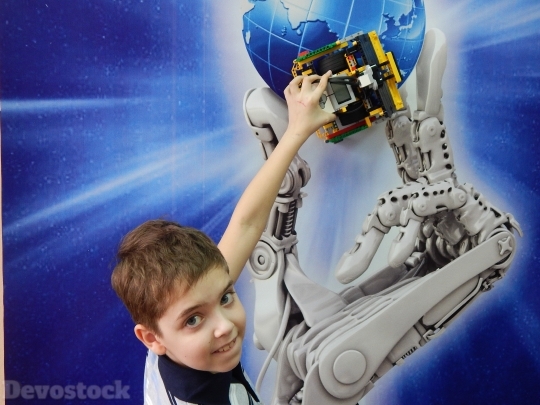 Devostock Lego Robot Constructor Boy Science 4K