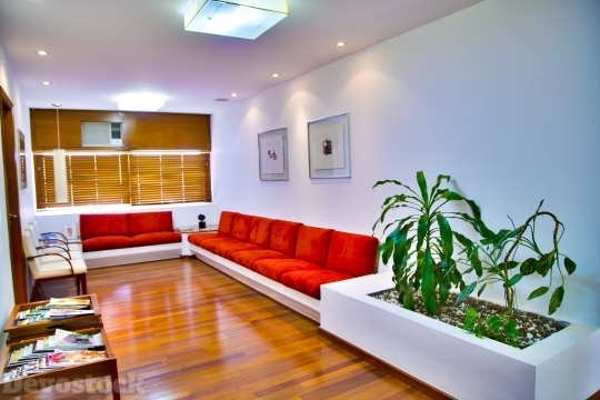Devostock Living Room Plant Floor 4k