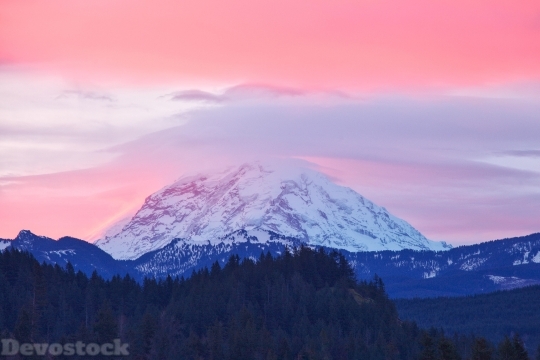 Devostock Mount Rainier Sunrise Washington 5k 6n 4K