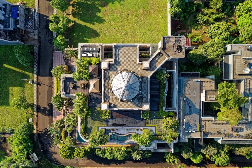 Devostock Outdoor Nature Aerial Shot Architecture Bird S Eye View 4k