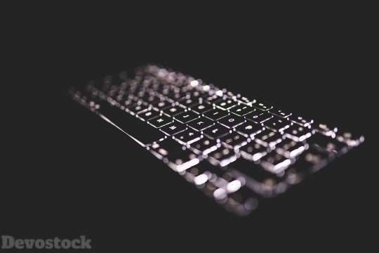 Devostock Photography Lights Keyboard Buttons 4k
