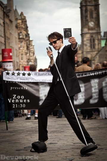 Devostock Street Performers Edinburgh Fringe 5 4K