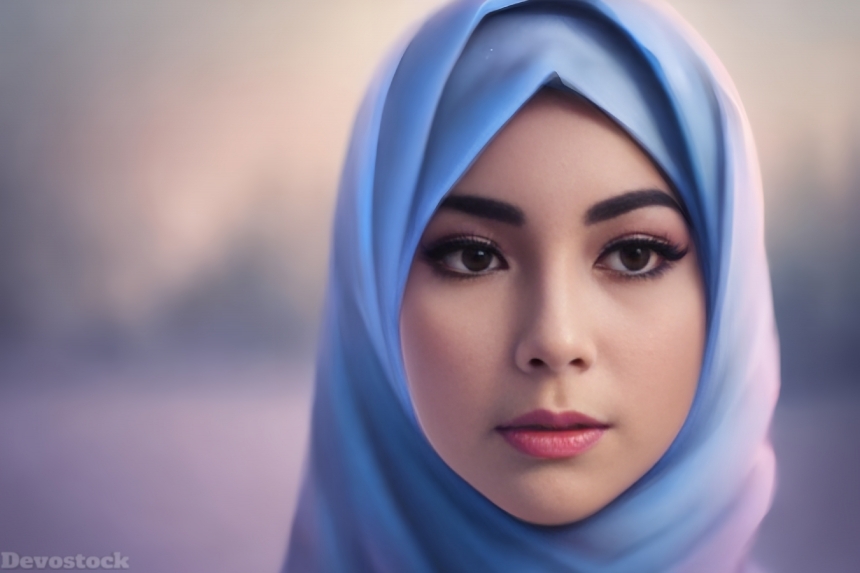 Muslim Beautiful angelic Girl Innocent 4k  (5)