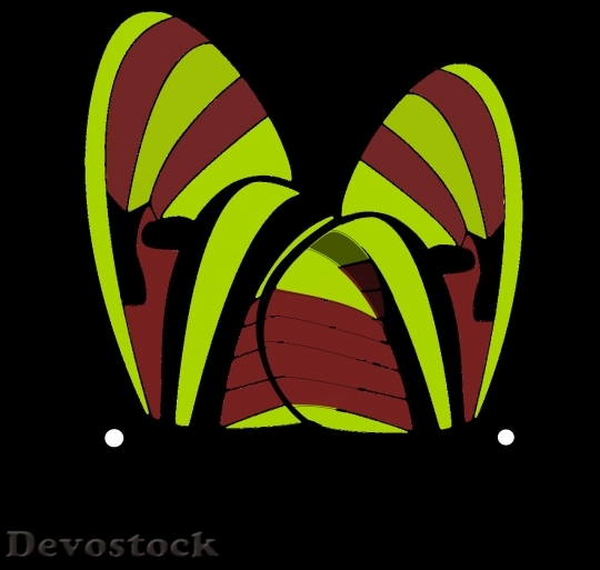 Devostock Butterfly colorful  (15)
