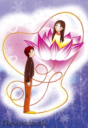 Devostock Couples love anime cartoon  (63)