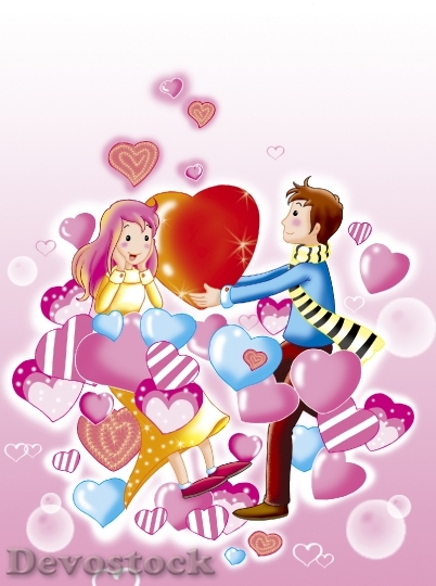 Devostock Couples love anime cartoon  (81)