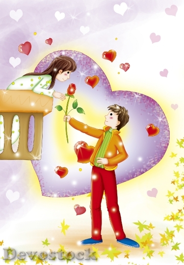 Devostock Couples love anime cartoon  (87)