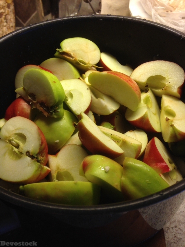 Devostock Apple Bits Fruit Eplegele