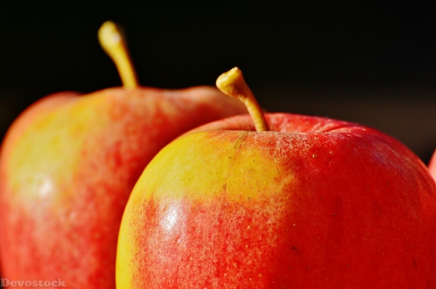 Devostock Apple Fruit Delicious Vitamins