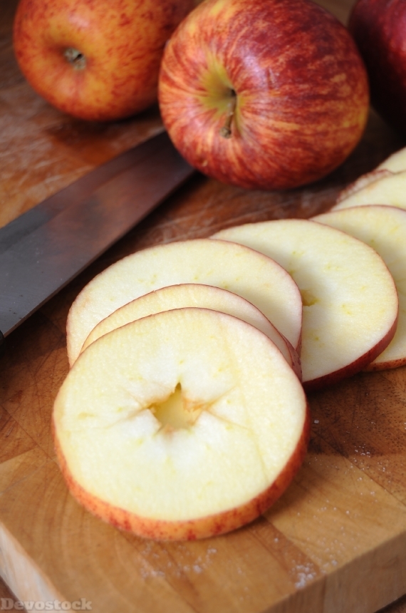 Devostock Apple Fruit Red Vitamins