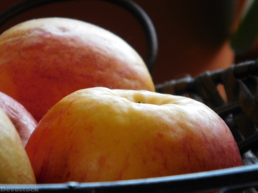 Devostock Apple Fruit Vitamins Healthy 3