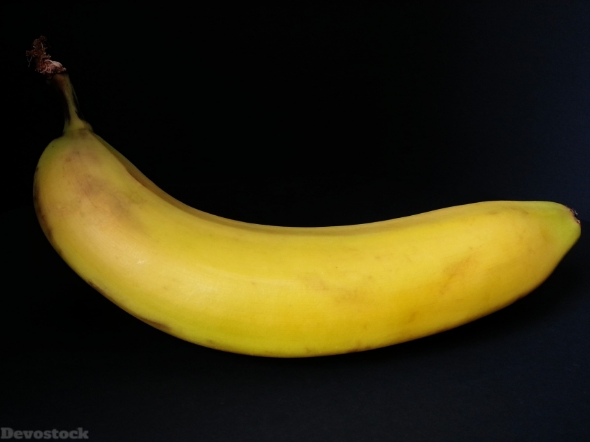 Devostock Banana Fruit Fruits Vegetarian 0