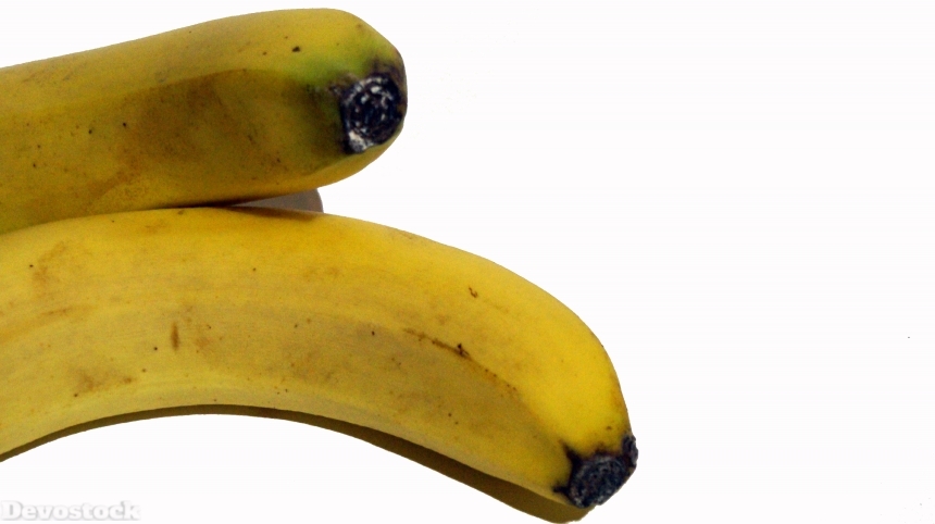 Devostock Banana Yellow Free Fruits