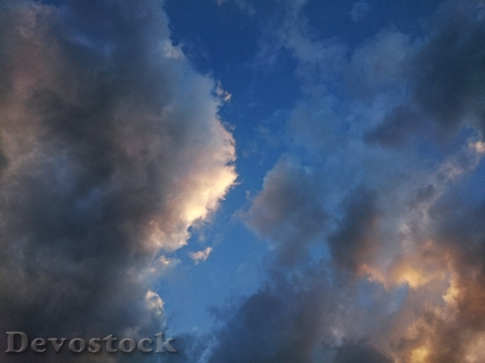 Devostock Clouds Sky Cloud Sunset
