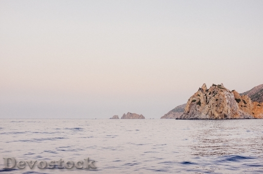Devostock Coast Coastline Nautical Rocks
