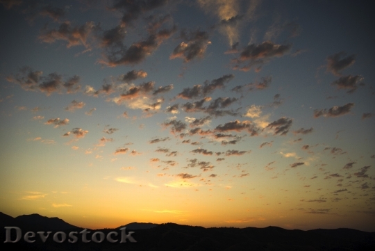 Devostock Dawn Sun Nuebes Sunset 0