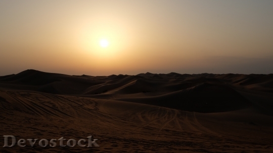 Devostock Dune Desert Landscape Wallpaper
