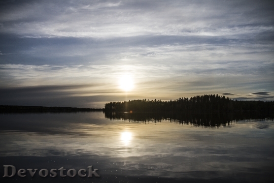 Devostock Lake Finnish Summer Water