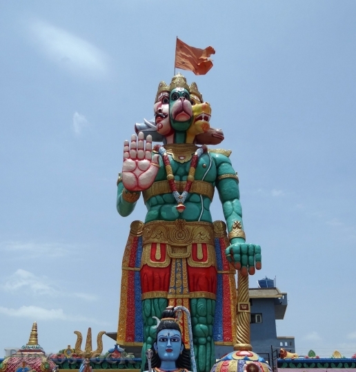Devostock Monkey  god Hinduism Religion