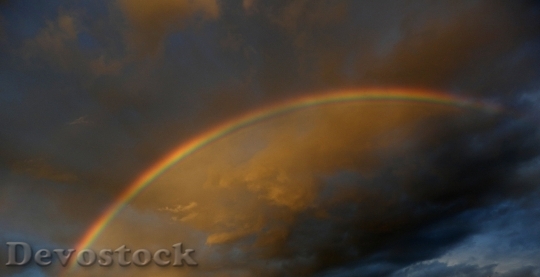 Devostock Rainbow Clouds Langenfeld 1453422