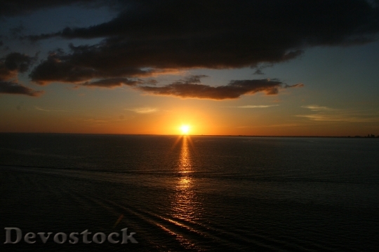 Devostock Sunset Nature Horizon Sun 3
