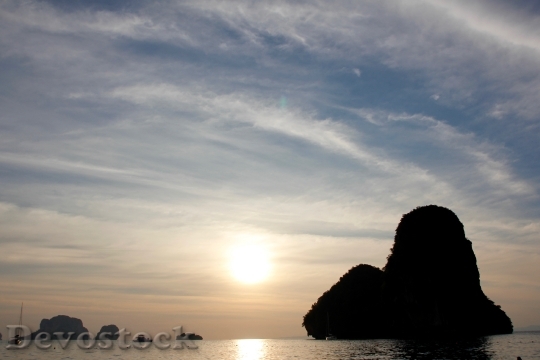 Devostock Sunset Thailand Rock Nature 0