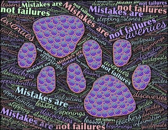 Devostock Mistakes are not failures 