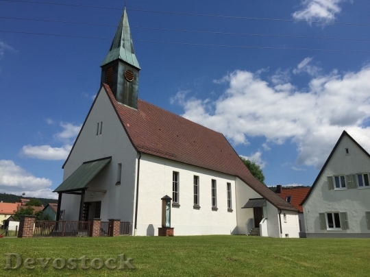 Devostock Old famous church Christianity  (468)