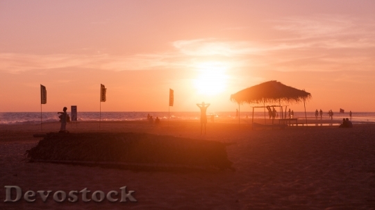 Devostock Sunrise and sunset scenery photo stock (3)
