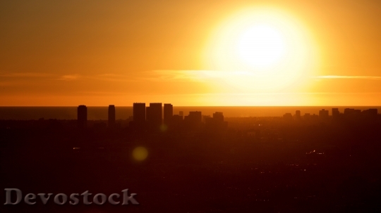 Devostock Sunrise and sunset scenery photo stock (5)